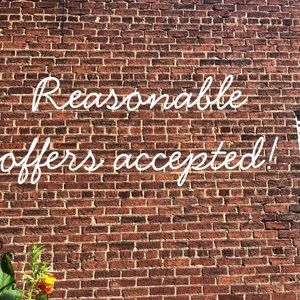 Reasonable offers accepted!